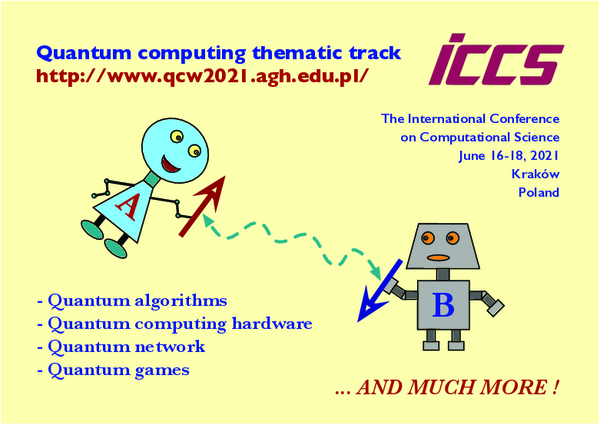 Quantum Computing Thematic Track in conjunction with the International Conference on Computational Science, June 16-18, 2021, Kraków, Poland Quantum Computing Thematic Track in conjunction with the International Conference on Computational Science, June 16-18, 2021, Kraków, Poland